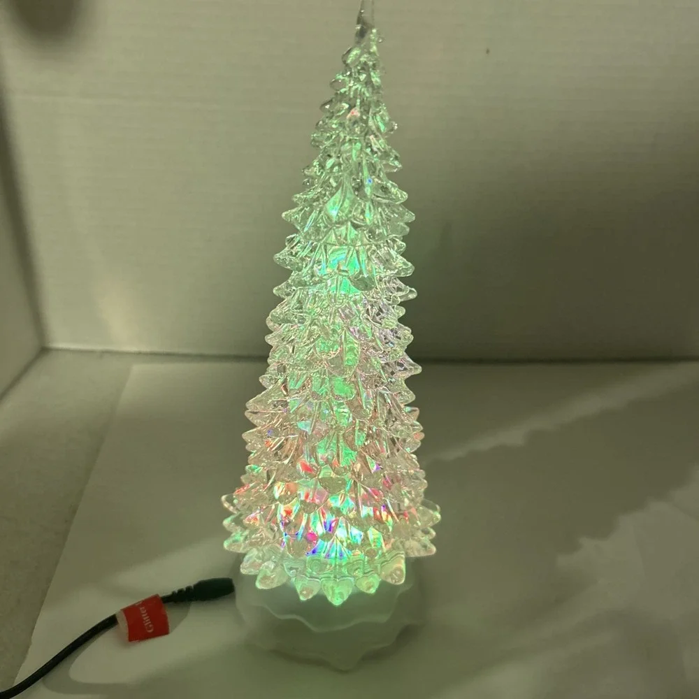 Mr Christmas Glitter‎ Light Holiday Music Color Change Tree Plays 30 Songs